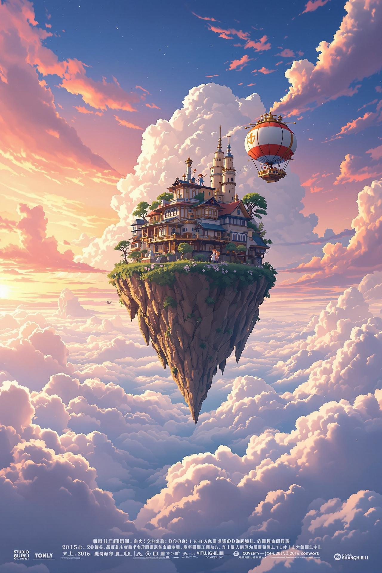 天空之城电影海报 - 影视大全在线免费观看动画电影推荐